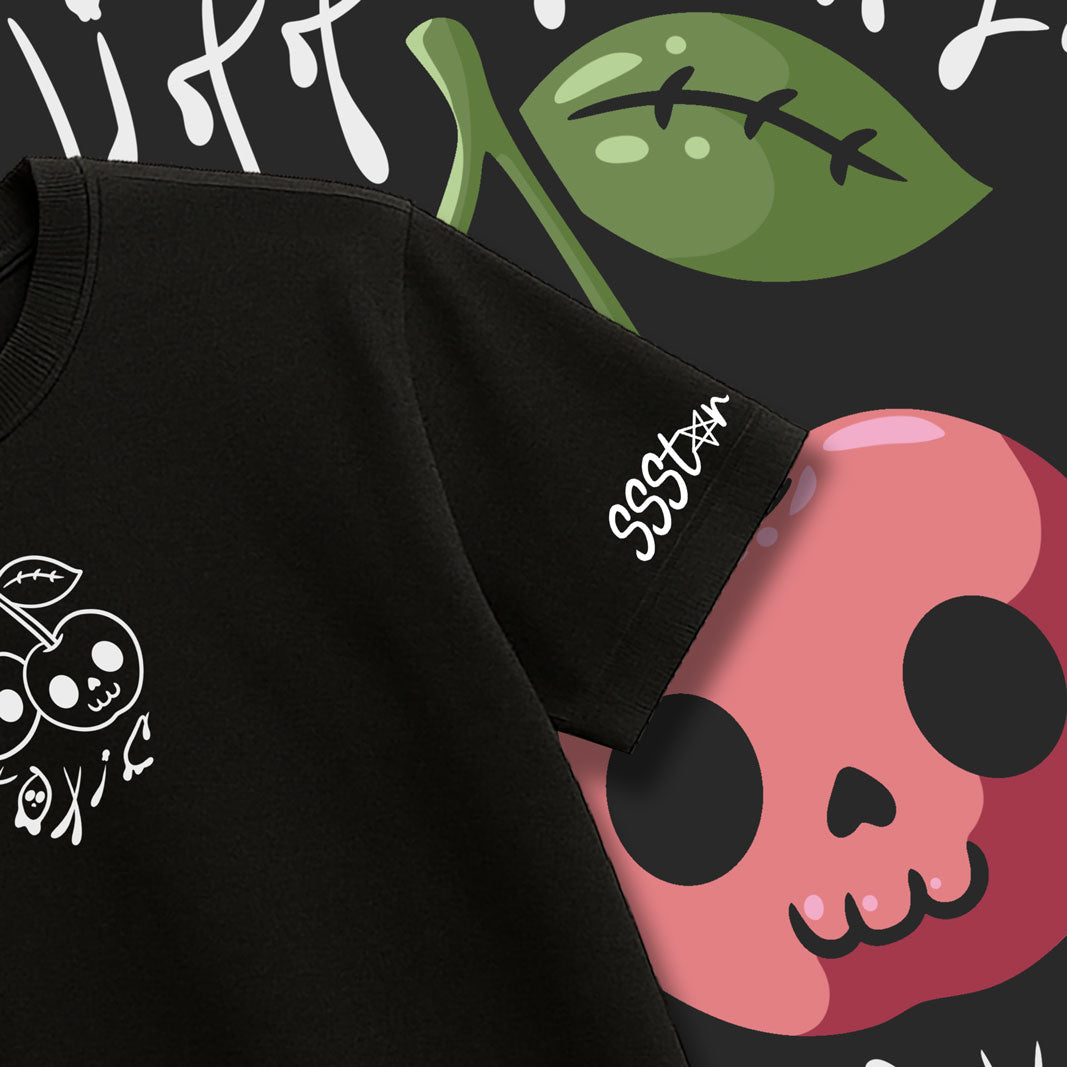 A Little Sweet, A Little Toxic – Cherry Tee