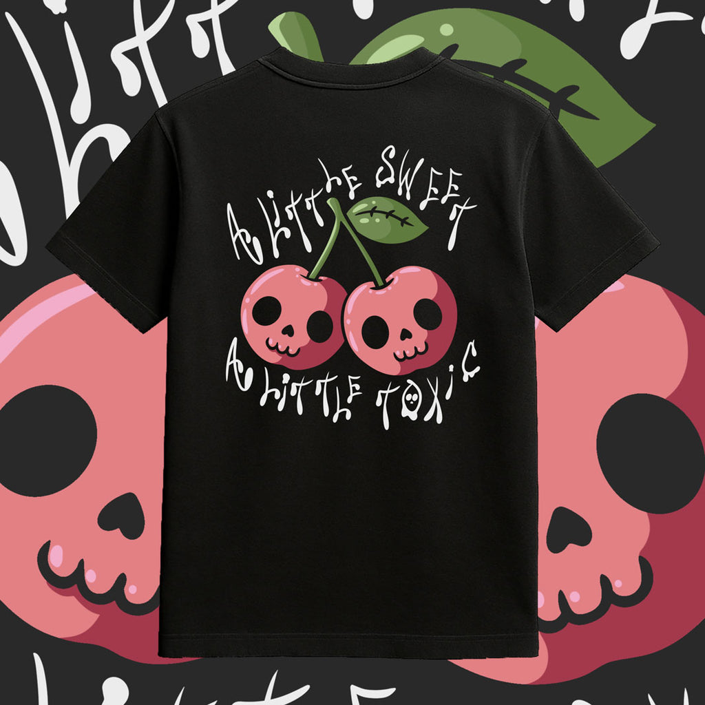 A Little Sweet, A Little Toxic – Cherry Tee
