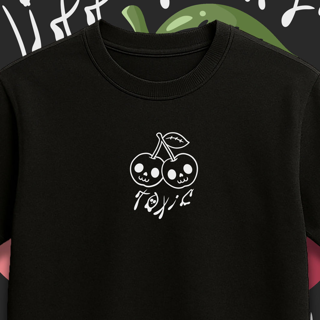 A Little Sweet, A Little Toxic – Cherry Tee