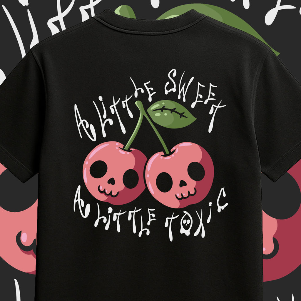 A Little Sweet, A Little Toxic – Cherry Tee