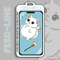 Feedline - Felines doing cat things online. All White Dandylion Kitty