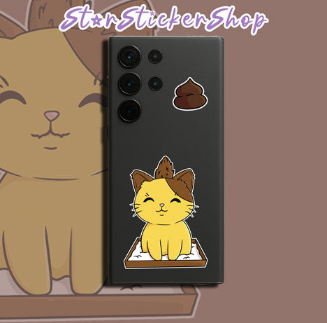 Feedline - Felines doing cat things online. Brown and Yellow Magic Box Kitty