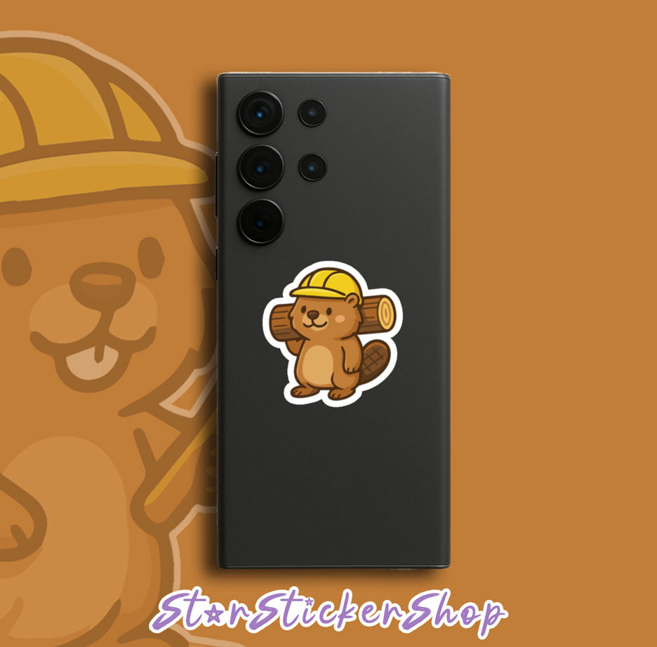 Nature's Engineers Beaver Stickers.