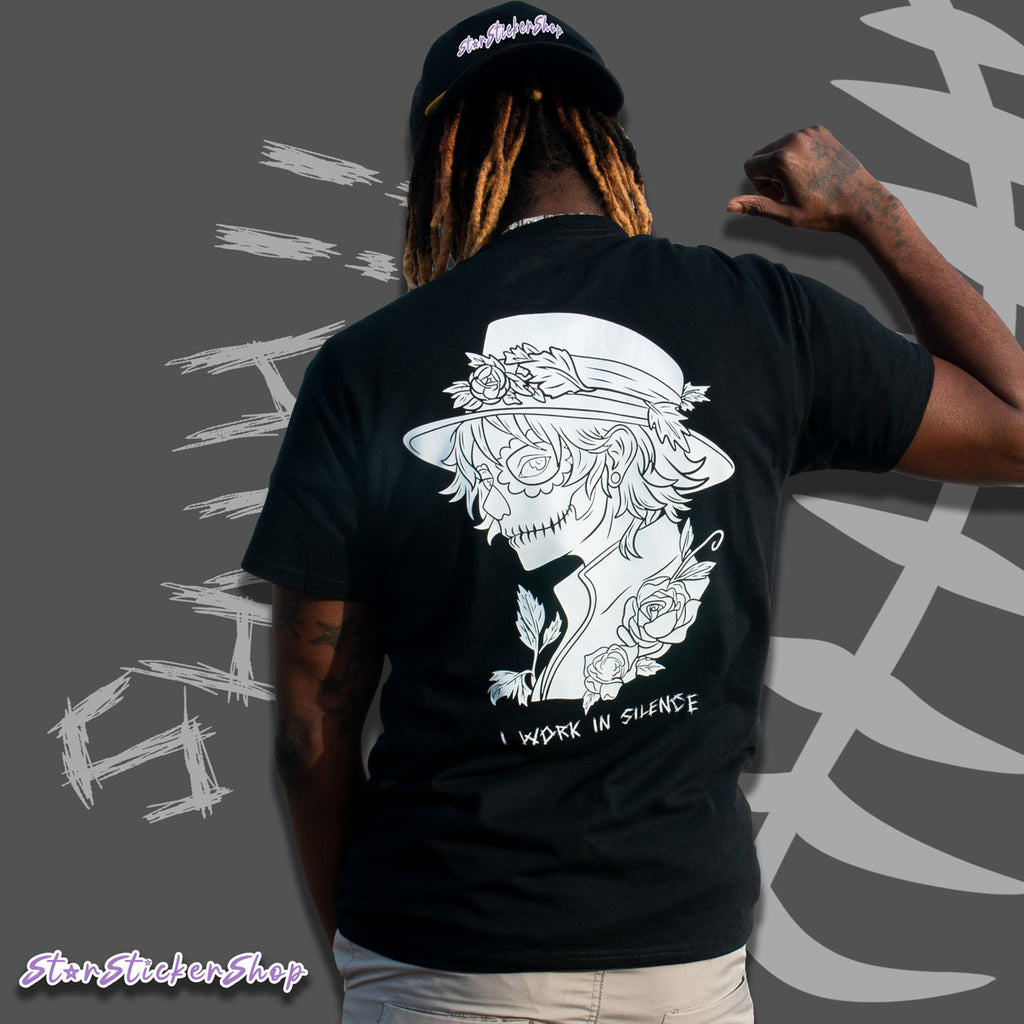 “SSSH… I Work in Silence” Tee