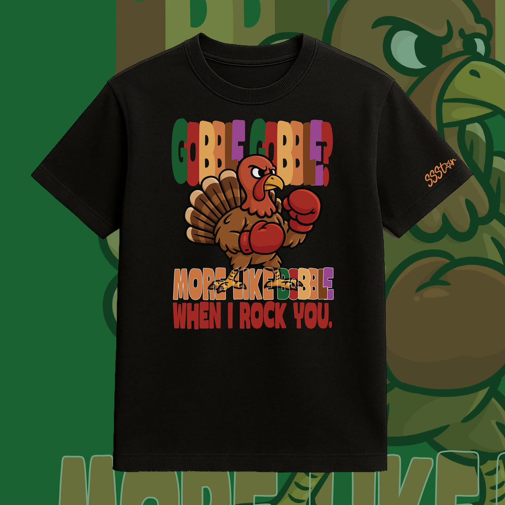 Gobble Gobble? More Like Bobble Boxing Turkey Tee