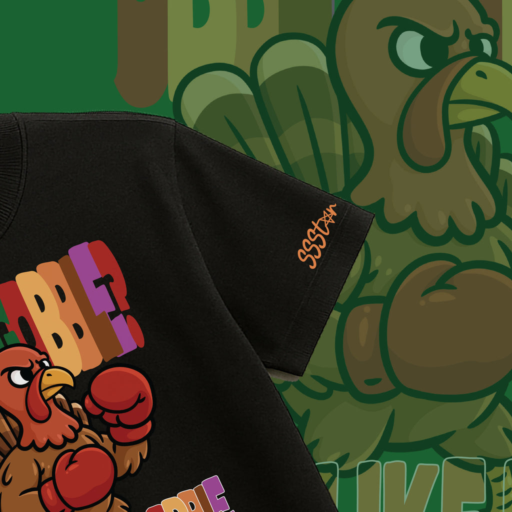Gobble Gobble? More Like Bobble Boxing Turkey Tee