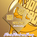 Honey Moon Diamond-Shaped Sticker Sheet