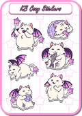 kB Cozy Sticker Sheet