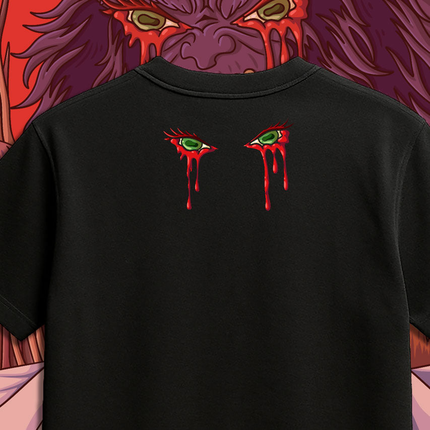 Krampus Is Watching – Dark Christmas Horror Tee