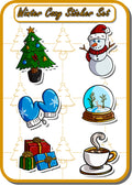 Winter Cozy Comforts Sticker Set